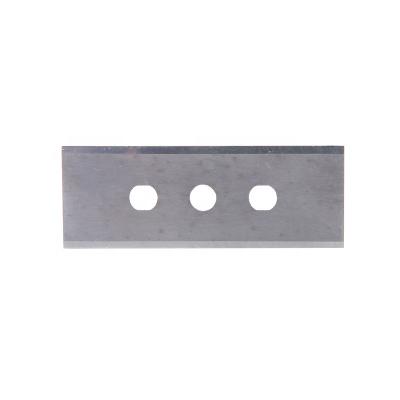 China Hotels Tungsten Steel Carbide Material Three-hole 43*22*0.2 Aluminum Foil Cutting Blade for sale