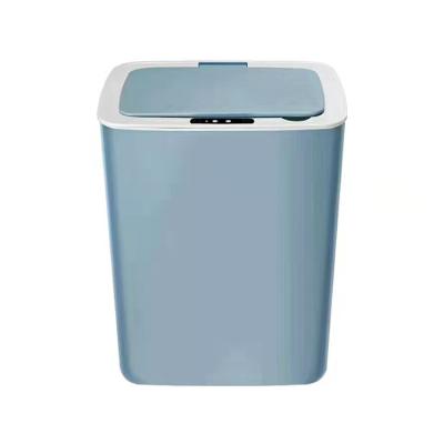 China Waste Bins High Quality Sustainable Smart Contactless Rectangular Smart Trash Can for sale