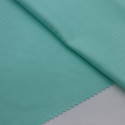 China Customized 100% Polyester Jacquard Stretch Fabric Fabric For Sportswear T-shirt for sale