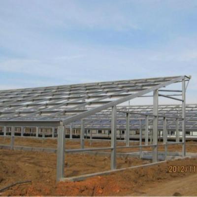 China Solar Power System Agriculture Greenhouse Solar Mounting System for sale