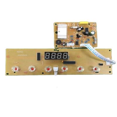 China Electric Infrared Knob Control Cooker Spare Parts 2000W PCB And PCBA With Encoder for sale