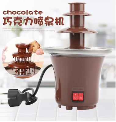 China Car Factory Directly Supply Mini Chocolate Fountain 3-Tiers for sale