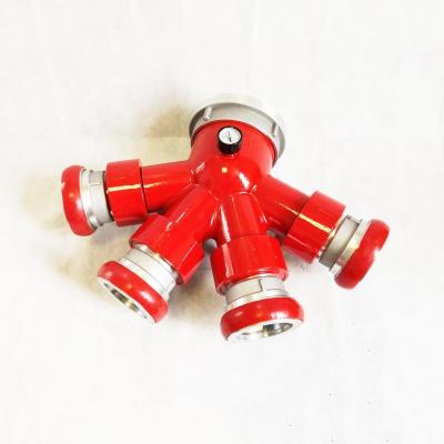 China XHYXFire Water Way System Protective Device Chief Fire Fighting Line Valve Fire Fighting Water Splitter for sale