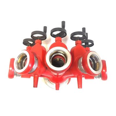 China High Quality Firefighting Emergency Rescue XHYXFire Hose Splitter Fire Water Splitter Fire Brigade Main Connection for sale