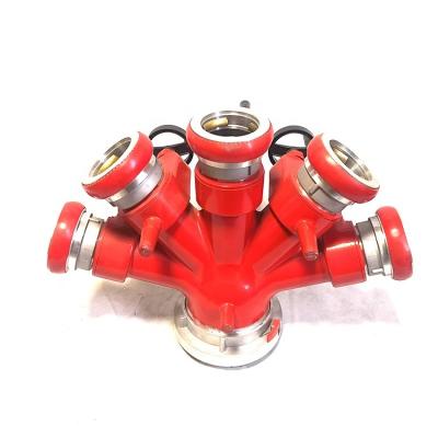 China Customized firefighting emergency rescue XHYXFire wholesale price size pipe splitter fire firefighting divider for sale