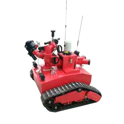 China Height Pressure Resistance XHYXFire Chassis Multifunctional High Quality Ugv Rc Firefighting Remote Control Rubber Tracked Robot for sale