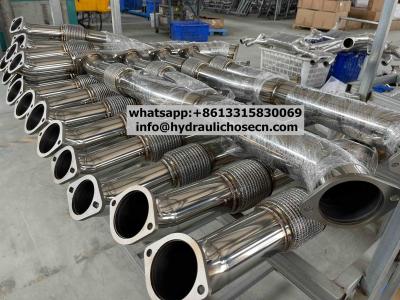 China Exhaust flexible hose / Generator exhaust flexible hose / truck engine exhaust pipe / interlock flexible hose for sale