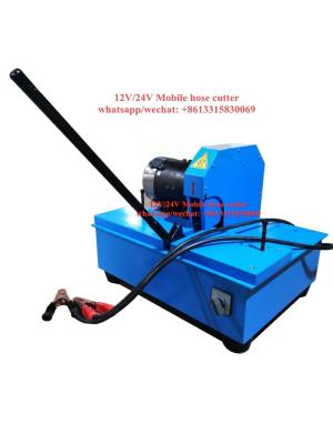 China 12V Hose cutting machine, portable 24V hose cutting machine, portable hose cutter for sale