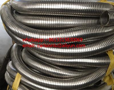 China SS304 Exhaust hose, flexible exhaust pipe, enginee exhaust hose, generator exhaust hose for sale