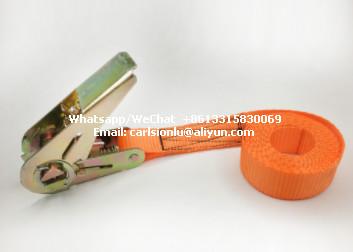 China Industrial Ratchet straps for Heavy Load and High Tension Applications for sale