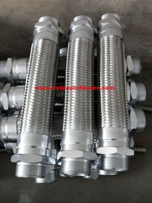 China Customizable Length SS304 Flexible Metal Hose with Customizable End Fittings Options for sale