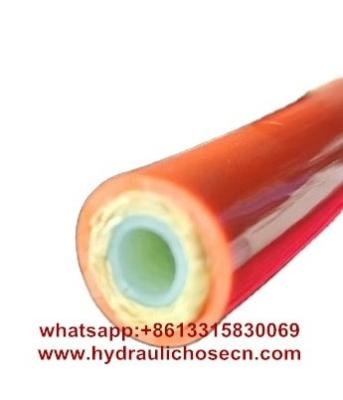China Thermal Plastic Hydraulic Hose SAE 100 R8, SAE 100 R7 Easy To Handle Pressure Range Up To 5000 PSI for sale