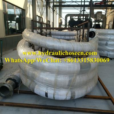 China Water Suction Hose 4inch reinforced rubber hose length 60m for sale