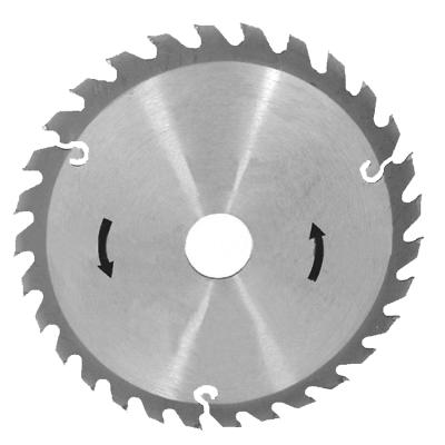 China Wood Tungsten Carbide Tilted Good Cutting CTT Circular Table Saw Blades For Cutting Wood for sale