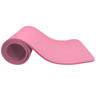 China LUXURY SlipWear-Resistant Eco-Friendly Foldable 10mm NBR Mats Anti NBR Yoga Mat Pink Multifunctional Exercise Yoga Mat for sale