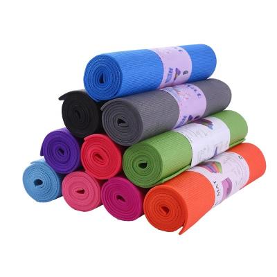 China 6MM Non-slip PVC LUXURY Environmental Protection Extended Supine Up Cushion Thickened Anti Slip Eco-Friendly Yoga Mat for sale