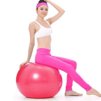 China 2021Fitness Eco-friendly LUXURY Inflatable Colored Custom Printed Anti Exploded PVC Gym 95cm Yoga Yoga Ball for sale