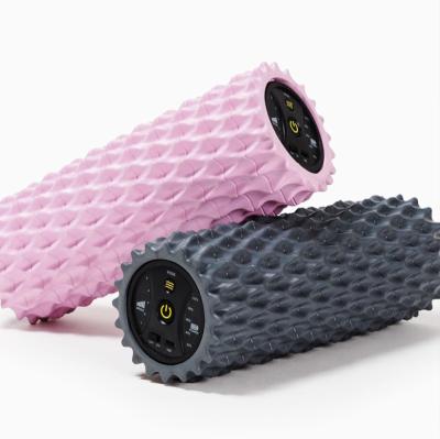 China Convenient LUXURY Home Deep Tissue Release Point Foam Roller for Physiotherapy Vibrating Foam Massage Roller for sale