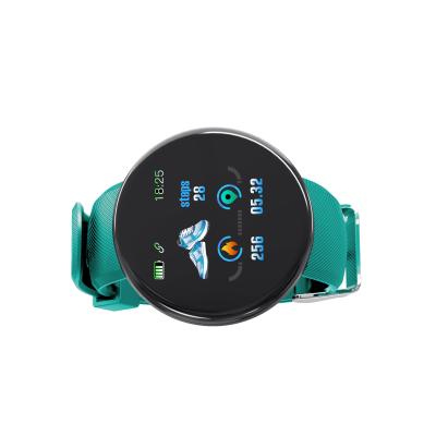 China Full Touch Screen Round Screen Sport Smart Watch HD LCD Display D18 Android Smart Watch for sale