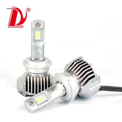 China Aircraft grade shell P12 car conversion kit D series aluminum socket led auto headlight bulb for motorcycles and cars D1 D2 D3 D4 clip led headlights for sale