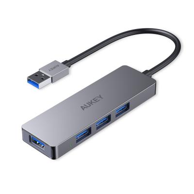 China Wholesale Cheap Price Aluminum Alloy USB A to USB3.0 A with 4 USB Port Hub with Ready Stock in Europe and China for sale