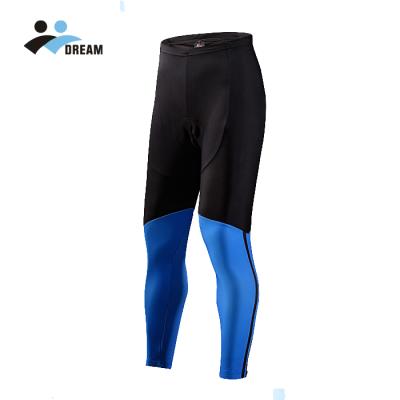 China Breathable Sport Man Dream Compression Padded Long Polyester Strong Stitching 3needles Bicycle Pants for sale