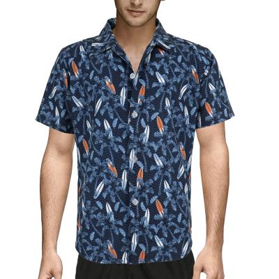 China Anti-Wrinkle Beach Shirts Funny Short Sleeves Hawaiian Shirts For Men for sale