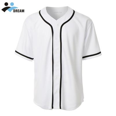 China Cheap Polyester Antibacterial Sublimated Baseball Tank Tops Custom Baseball for sale