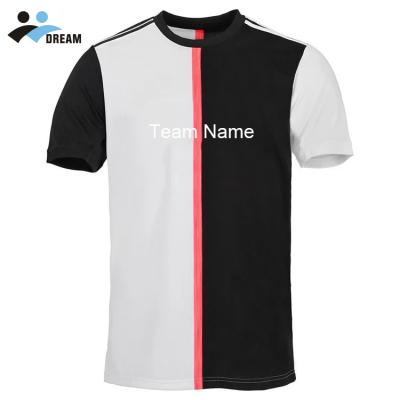 China Sportswear Antibacterial High Quality Custom Football Kit Mens Soccer Jerseys Soccer Shirts for sale