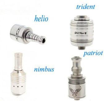 China airflow tank atomizer helio atomizer /nimbus atomizer ,omega atomizer /trident atomizer for sale