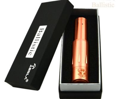 China 18650 copper Ballistic mod Magnet mod 18650 copper ballistic mod with vent holes for sale