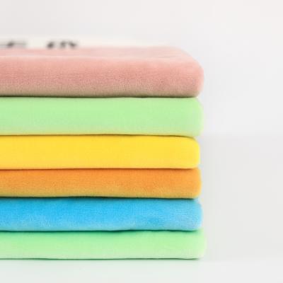 China Super Soft Tear-resistant 1mm 230gsm Minky Fabric For Neck Pillow Toys Cloth for sale