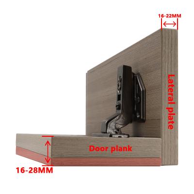 China Modern light luxury collection of furniture hinges suitable for 16mm-28mm thick door panel furniture hinges furniture accessories for sale