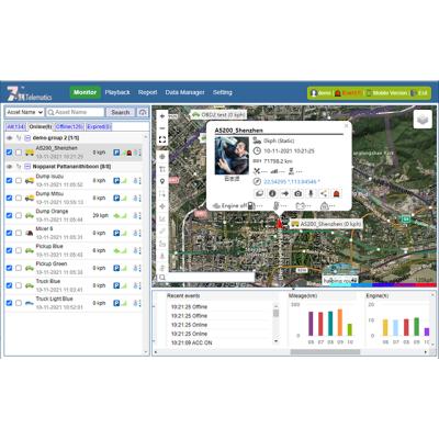 China Motorcycle Android and IOS App Gps Software Tracking Platform with API and Compatible All Devices vtrack for sale