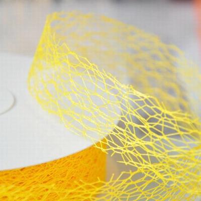 China Durable Good Quality Custom Colored Mesh Decorative Cheap Ribbon 10mm 15mm 20mm 1500mm for sale