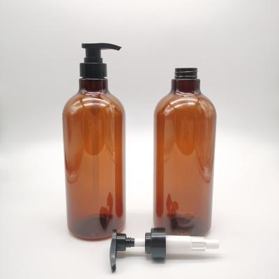 China Cosmetic by 500ML/800ML 1000ml plastic bottle shampoo bath soap gel tan press bottle for sale