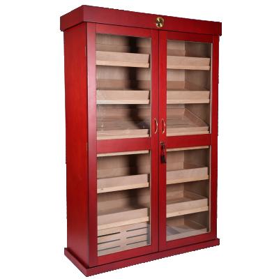 China Handmade Custom Large Wooden Cigar Cabinet Holding 4000ct Cigars for sale