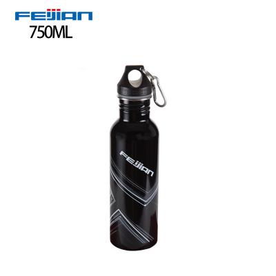 China FEIJIAN Single Wall Sports Sustainable Water Bottle 304 Stainless Steel For Travel Sublimation Blanks Printing Design By Your Self for sale