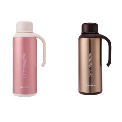 China Viable Multicolor Thermoses Water Proof 1.5L 304 Double Wall Stainless Steel Vacuum Flask Portable Insulated Pot For Outdoor for sale