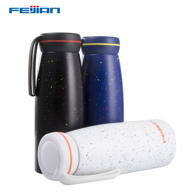 China FEIJIAN Ultralight Sports Water Bottle 500ml Portable Insulated Water Bottle 304 Stainless Steel Durable Double Wall for sale