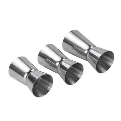 China Viable Barware Bar Tools Double Cup Stainless Steel Cocktail Measuring Jigger for sale