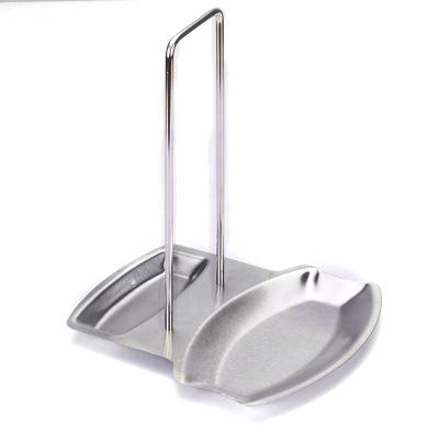 China Viable Lid and Spoon Rest Stainless Steel Pot Lid Holder Spoon Holder Rest, Pocket Pan Cover Holder for sale