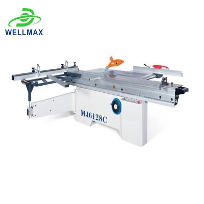 China Other WELLMAX MJ6128C sliding table board saw through woodworking making machine for sale