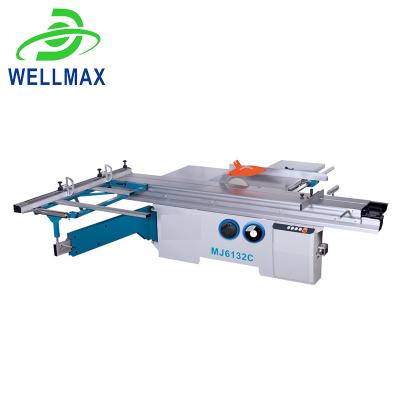 China Other WELLMAX high quality panel saw MJ6132C woodworking tool sliding table saw for sale