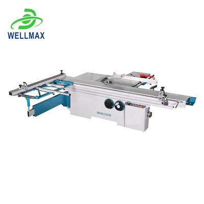 China Other WELLMAX MJ6132D high quality wood cutting panel saw machine sliding table saw for sale