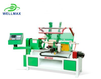 China High Work Efficiency Hotels WELLMAX MC3060 Heavy Duty Automatic Wood CNC Lathe Turning Machine Copy Lathe Machine for sale