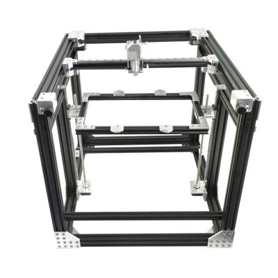 China High Quality All Metal GIULY MGN BLV Cube 3D Printer Frame Kit 2020 Aluminum Extrusion 2040 Frame CNC Machining for sale