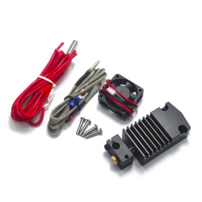 China GIULY 3D Printer Parts E-3D Extruder 2 in 1 Out Double Hotend Single Head Color with E-3D Cables for sale