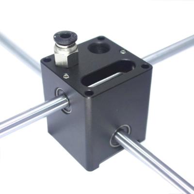 China GIULY Ultimaker 2 UM2 + Slide Extruder Slider Block Support 6MM Aluminum Ultimaker 2 Cross Shaft for sale