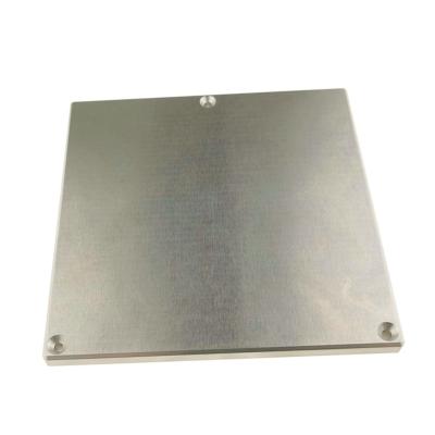 China GIULY Vor V0 3D Printer Parts 120x120mm 8mm Thick Plate Z-axis Aluminum Support Plate High Quality Heated Hot Bed for sale